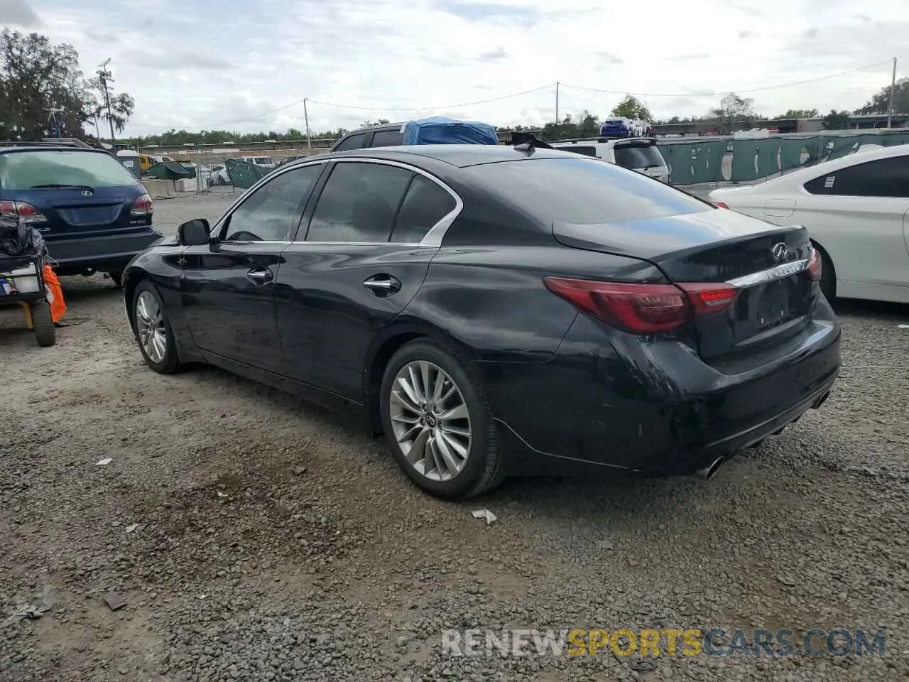 2 Фотография поврежденного автомобиля JN1EV7BP7MM706717 INFINITI Q50 2021