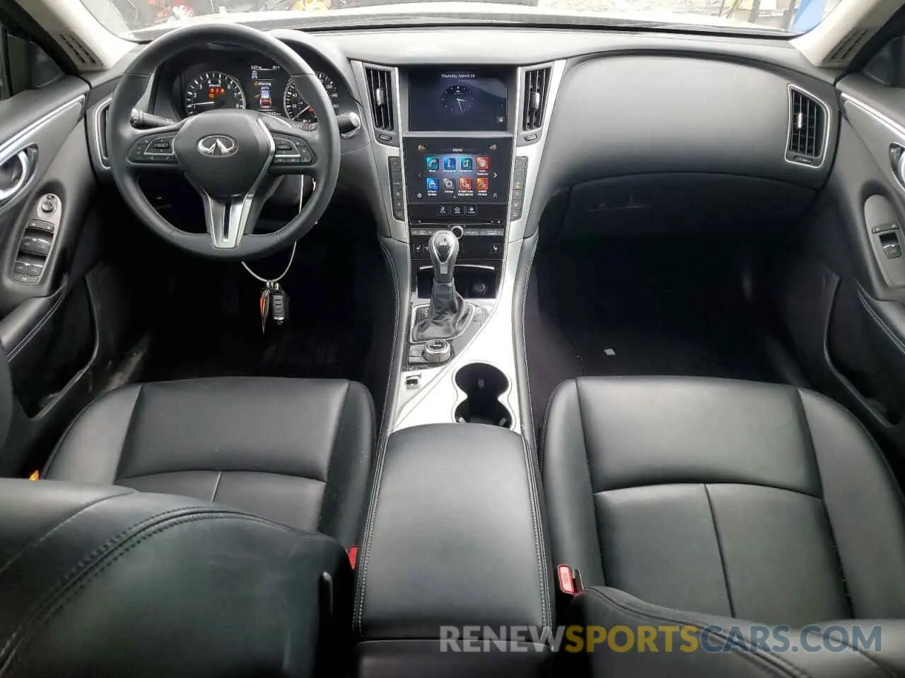 8 Фотография поврежденного автомобиля JN1EV7BP7MM706717 INFINITI Q50 2021