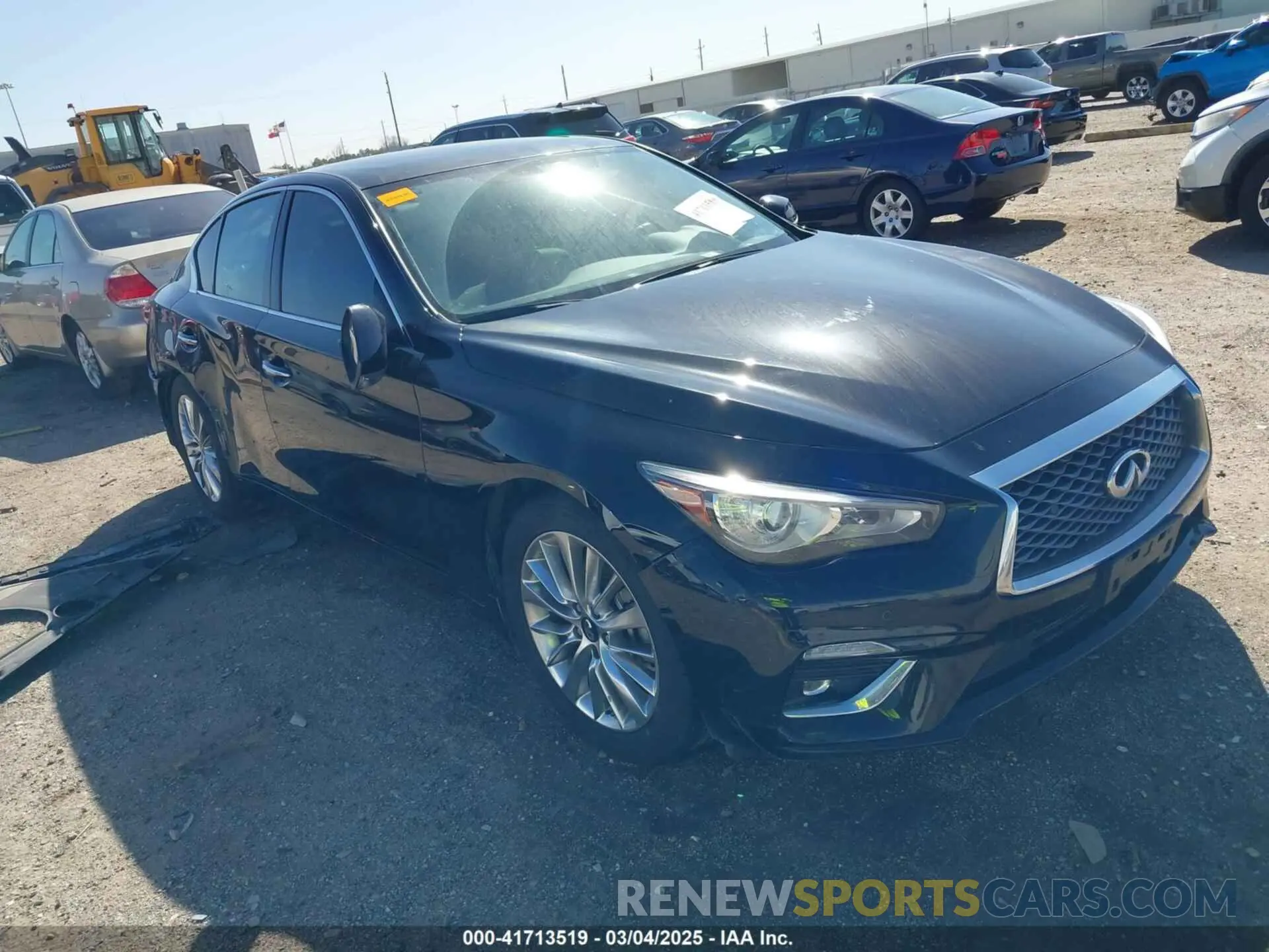 1 Фотография поврежденного автомобиля JN1EV7BP8MM700070 INFINITI Q50 2021