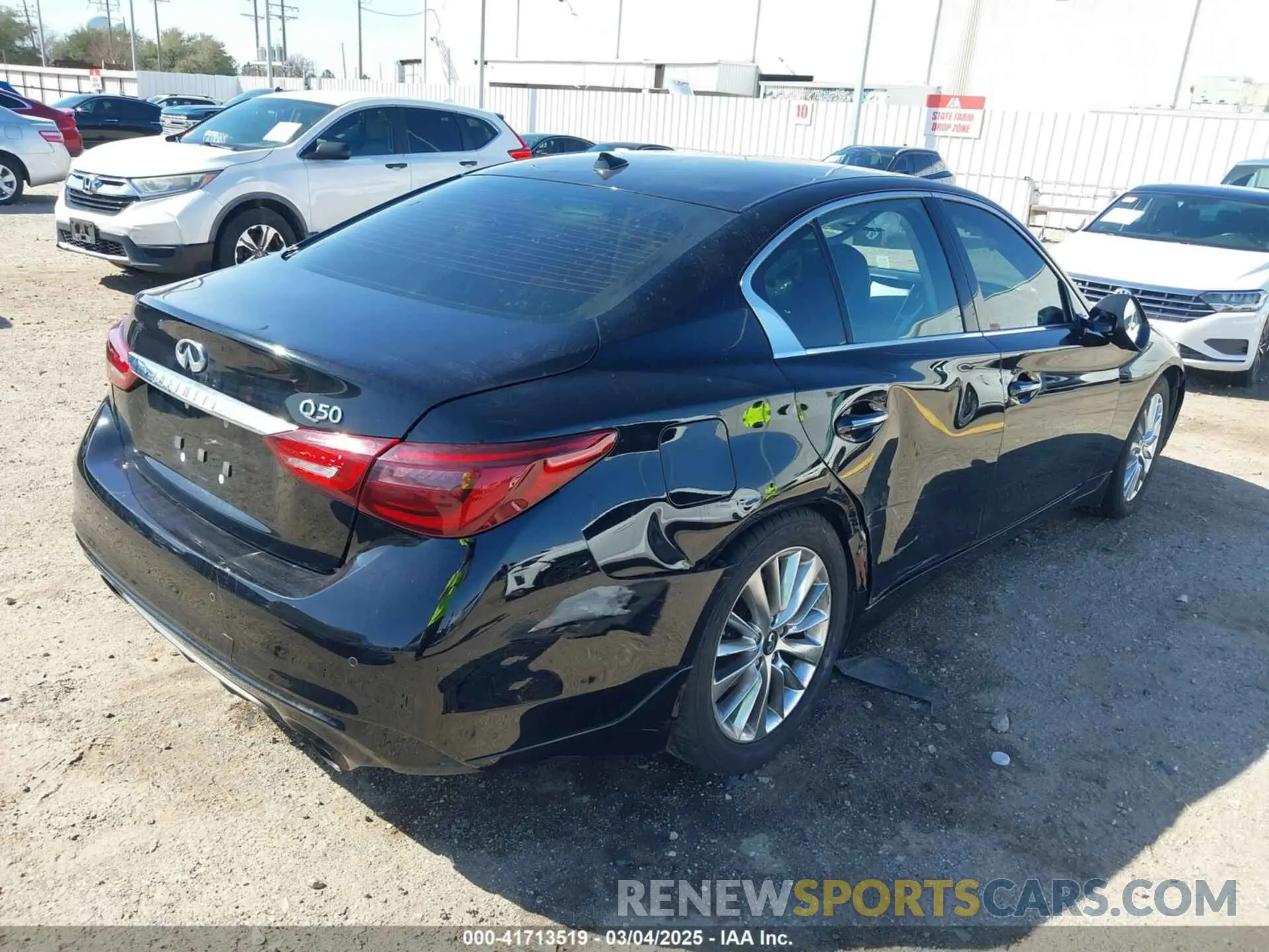 4 Фотография поврежденного автомобиля JN1EV7BP8MM700070 INFINITI Q50 2021