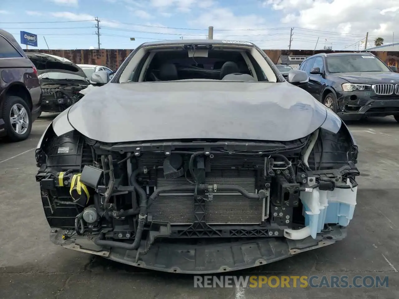 5 Фотография поврежденного автомобиля JN1EV7BP8MM702871 INFINITI Q50 2021