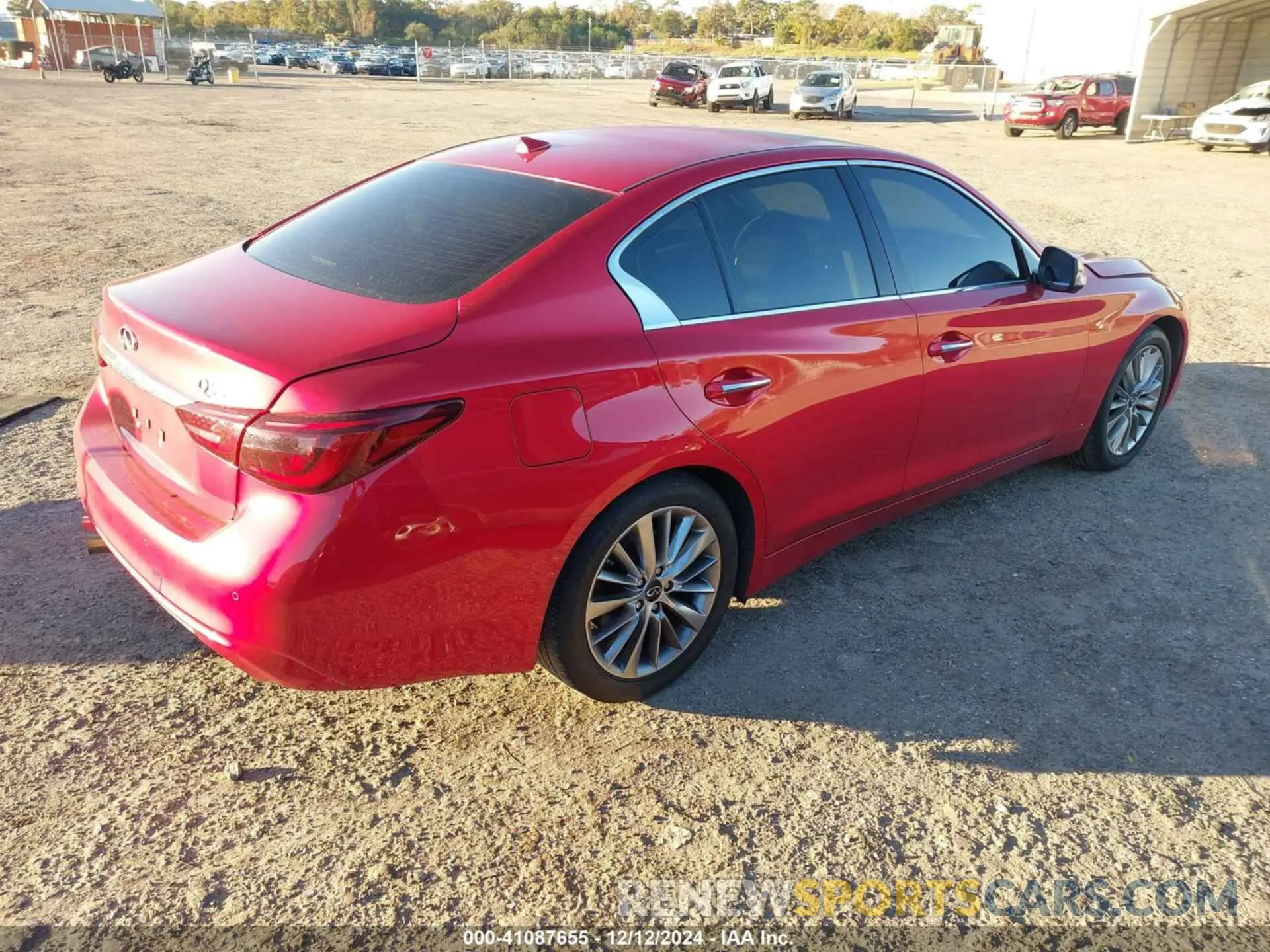 4 Фотография поврежденного автомобиля JN1EV7BP8MM705043 INFINITI Q50 2021