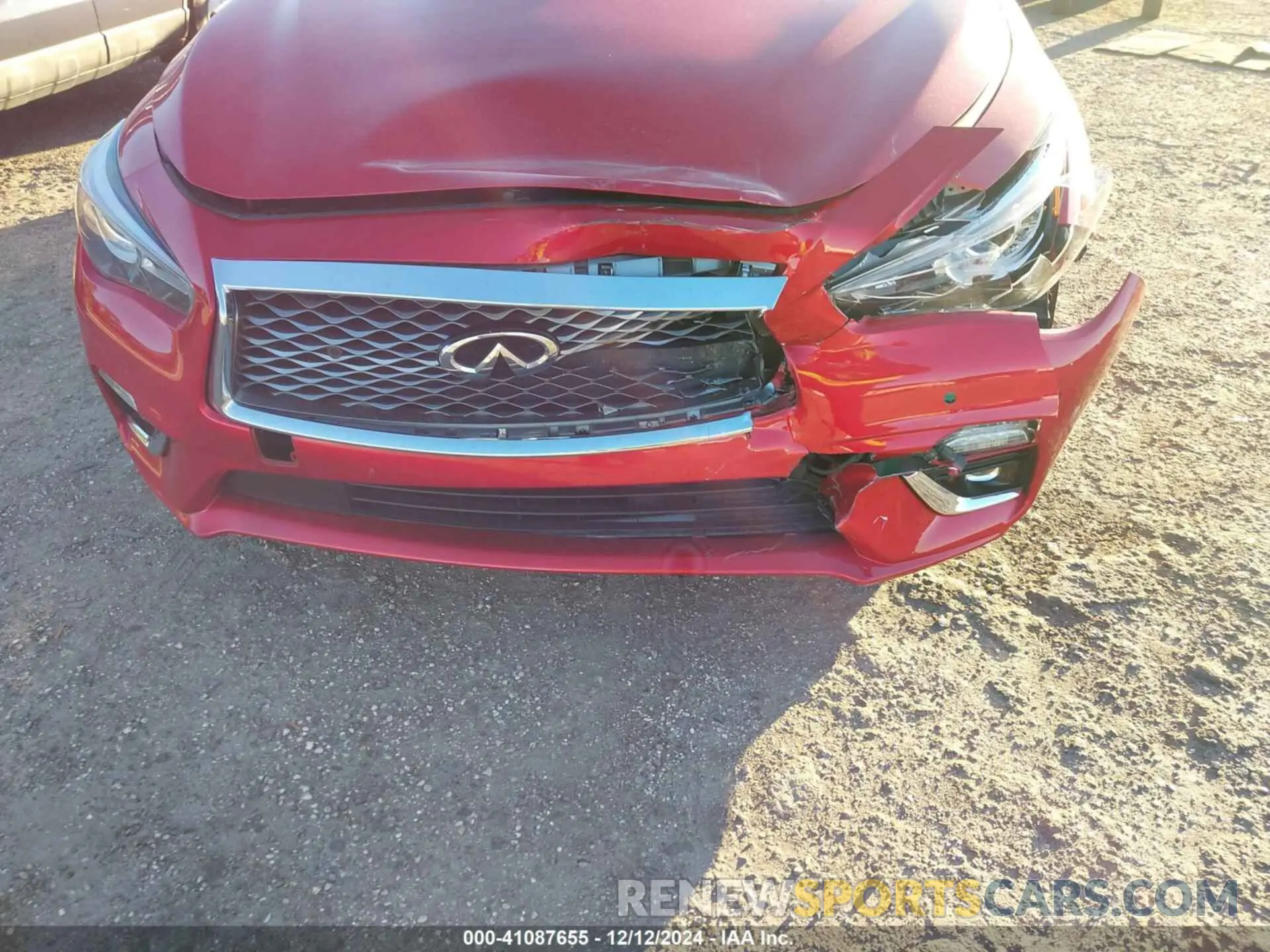 6 Фотография поврежденного автомобиля JN1EV7BP8MM705043 INFINITI Q50 2021