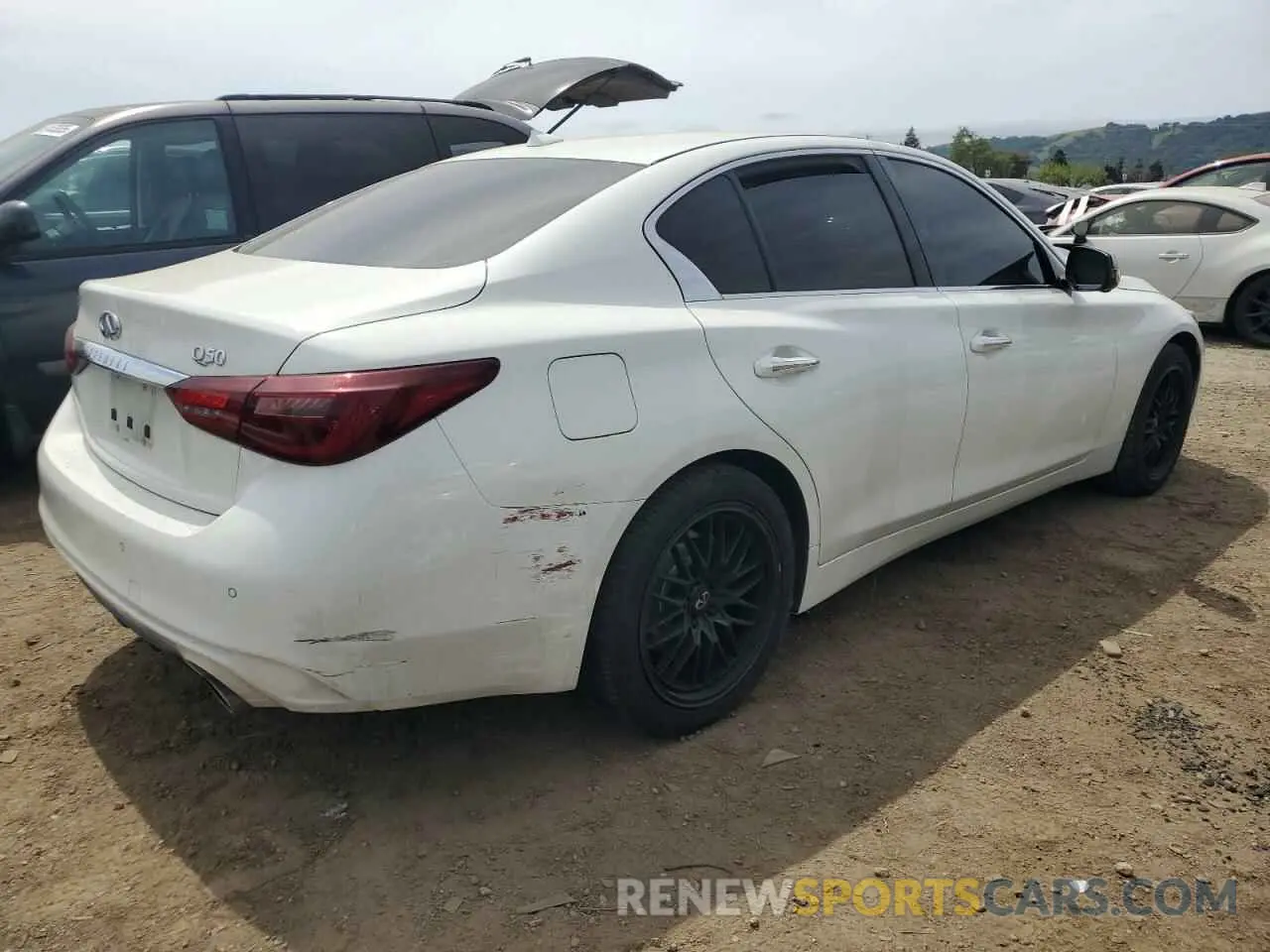 3 Photograph of a damaged car JN1EV7BP8MM706354 INFINITI Q50 2021