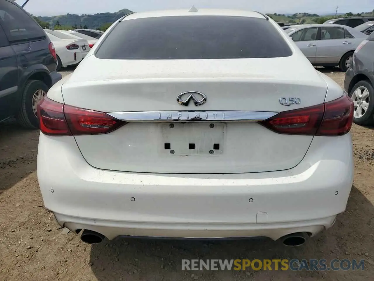 6 Photograph of a damaged car JN1EV7BP8MM706354 INFINITI Q50 2021