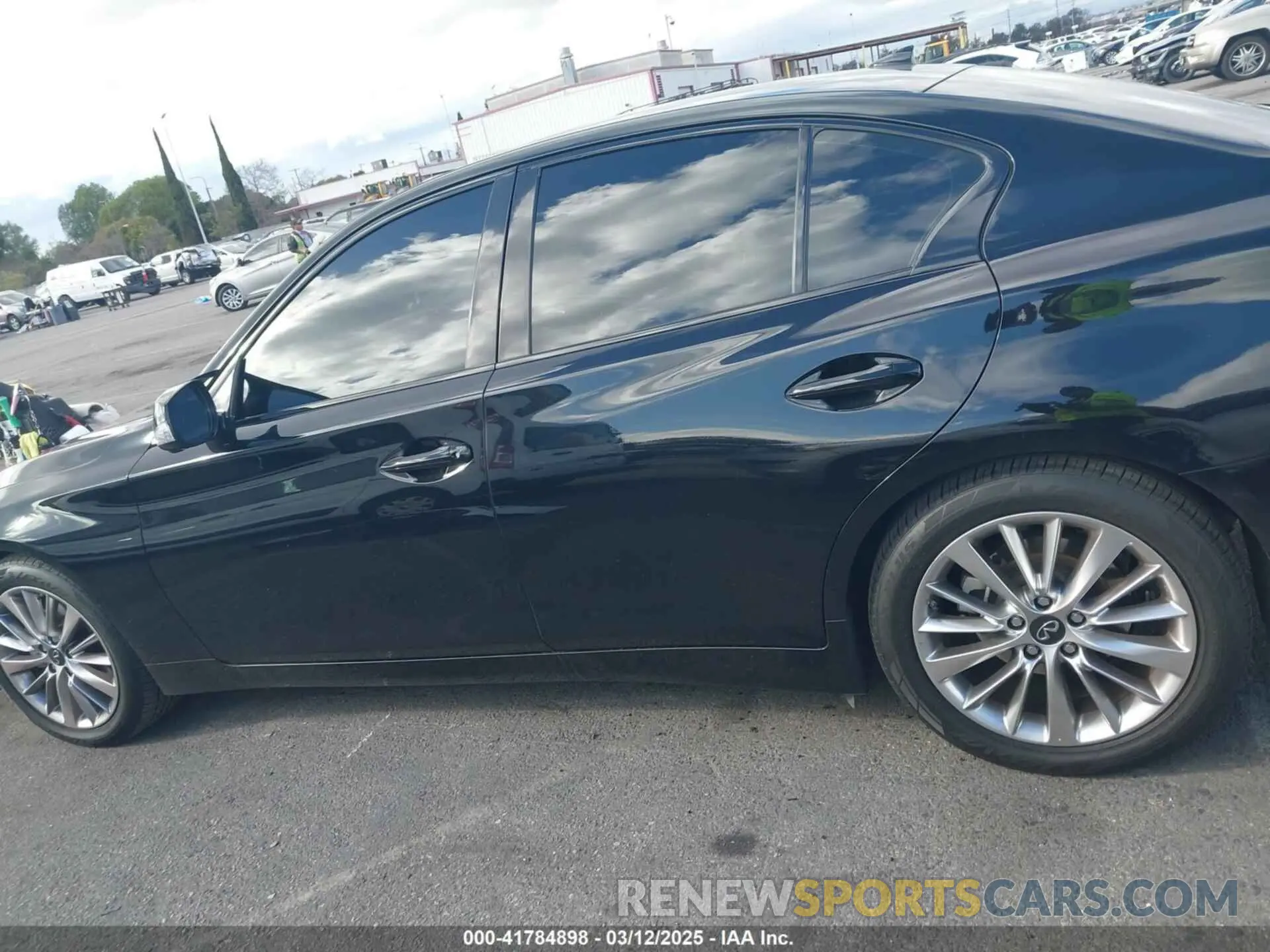 14 Photograph of a damaged car JN1EV7BP8MM706855 INFINITI Q50 2021