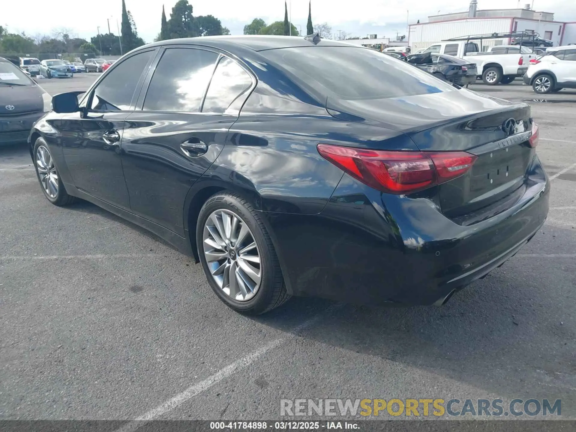 3 Photograph of a damaged car JN1EV7BP8MM706855 INFINITI Q50 2021