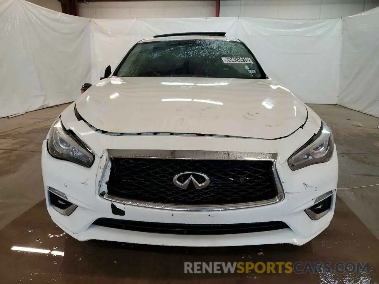 5 Photograph of a damaged car JN1EV7BP8MM707195 INFINITI Q50 2021