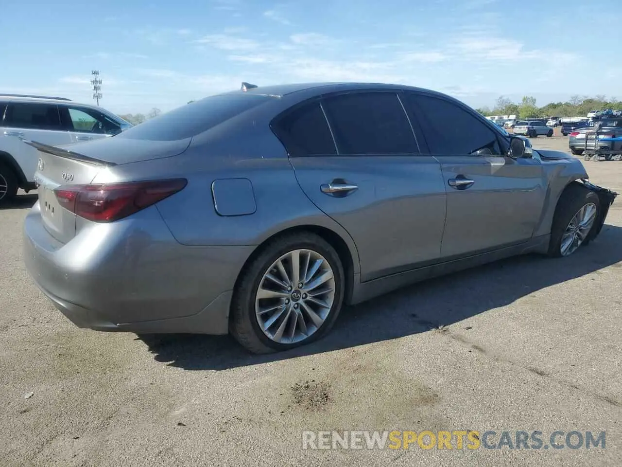 3 Photograph of a damaged car JN1EV7BP9MM700045 INFINITI Q50 2021