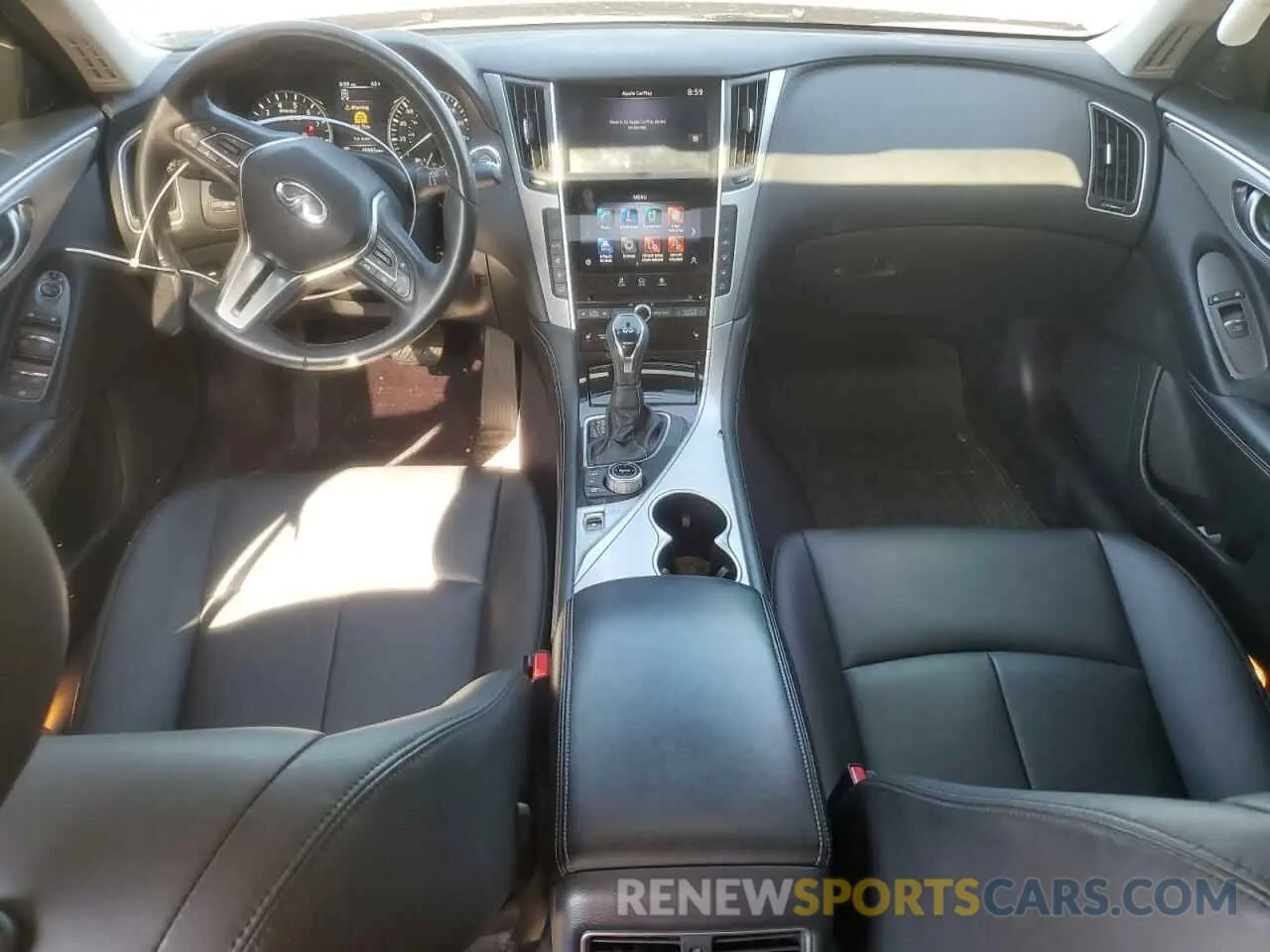 8 Photograph of a damaged car JN1EV7BP9MM700045 INFINITI Q50 2021