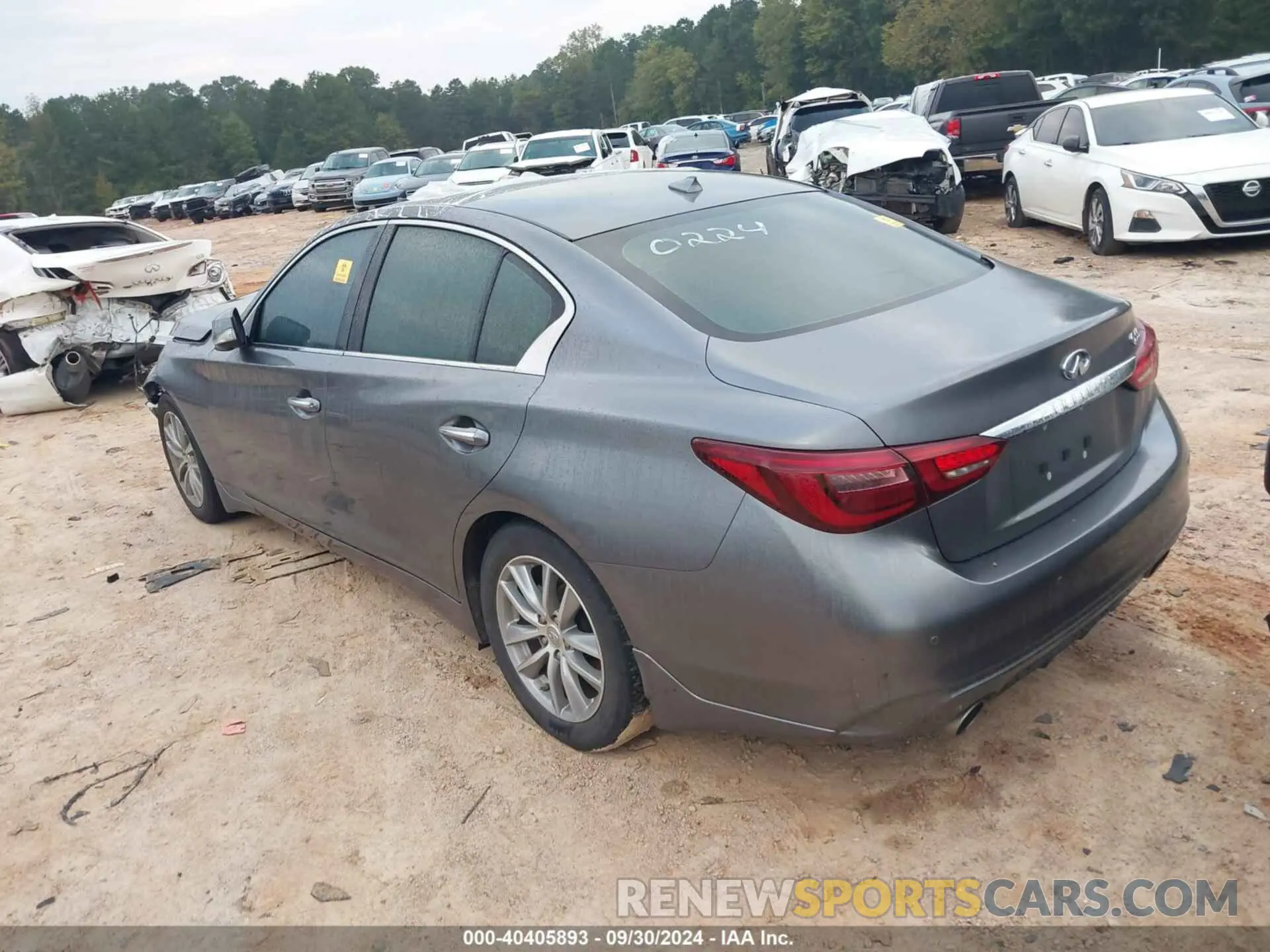 3 Фотография поврежденного автомобиля JN1EV7BP9MM700224 INFINITI Q50 2021