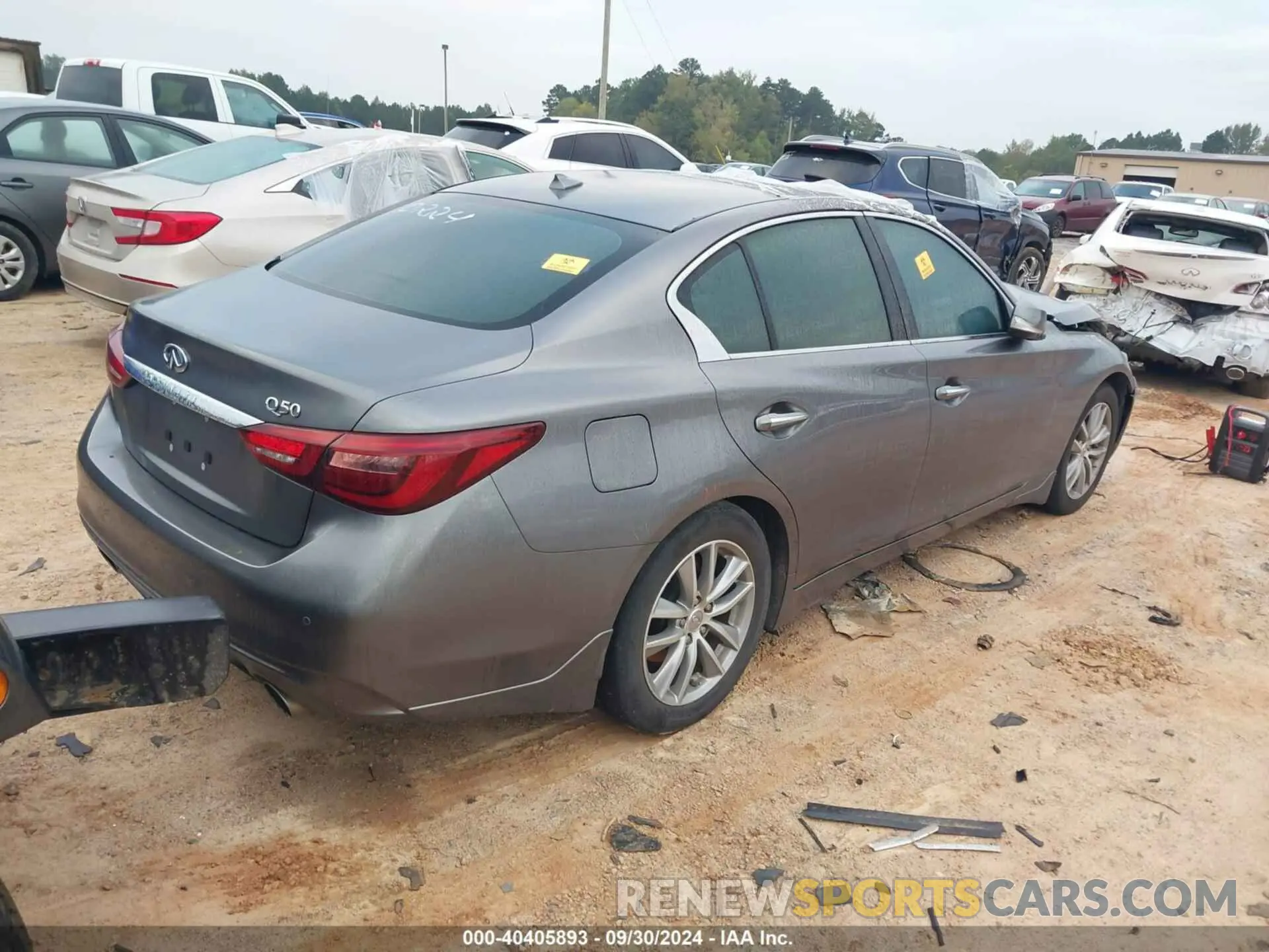 4 Фотография поврежденного автомобиля JN1EV7BP9MM700224 INFINITI Q50 2021
