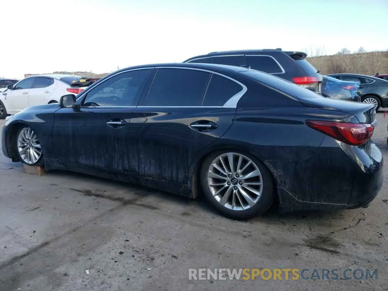 2 Фотография поврежденного автомобиля JN1EV7BP9MM700661 INFINITI Q50 2021
