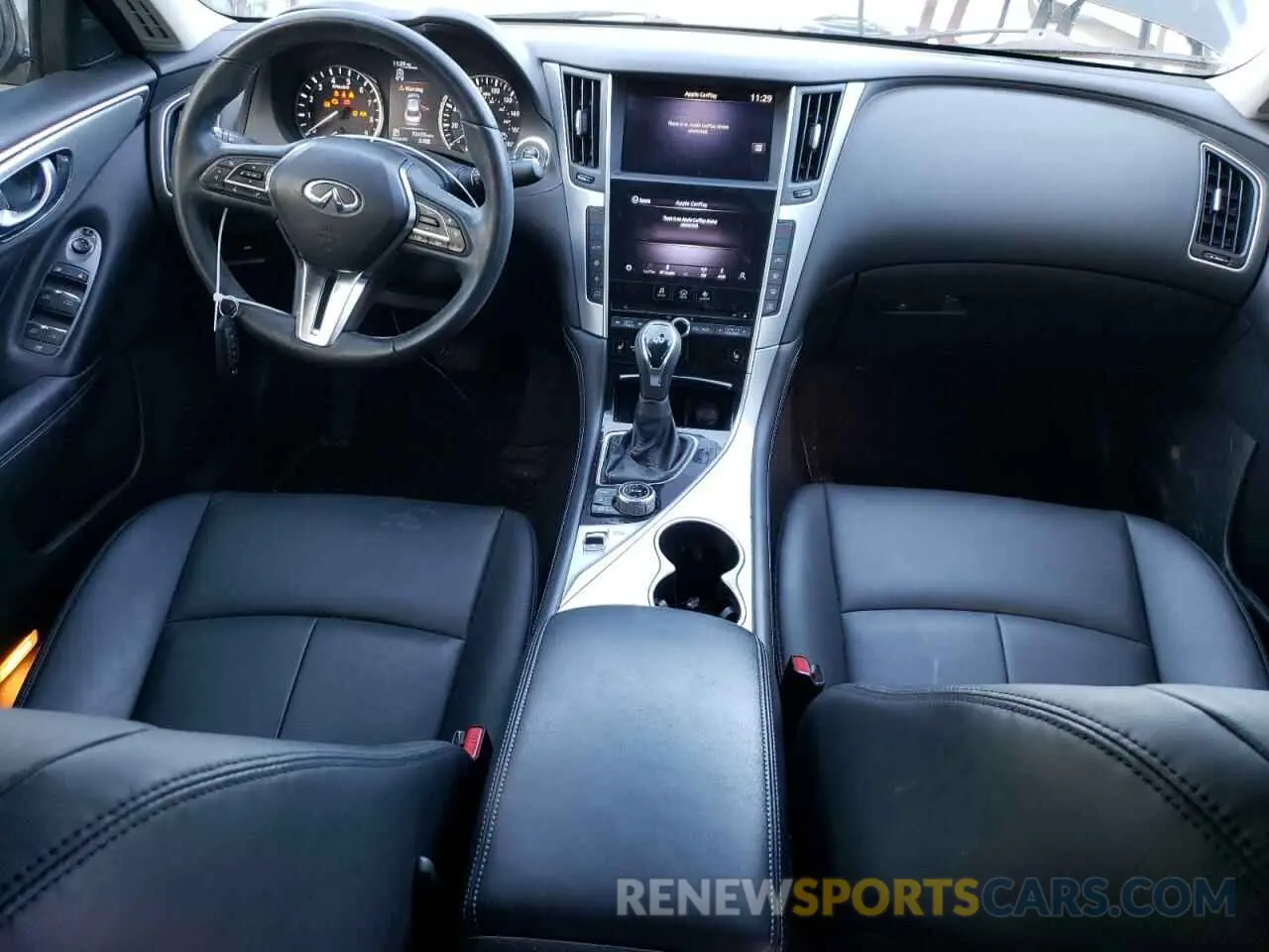 8 Фотография поврежденного автомобиля JN1EV7BP9MM700661 INFINITI Q50 2021