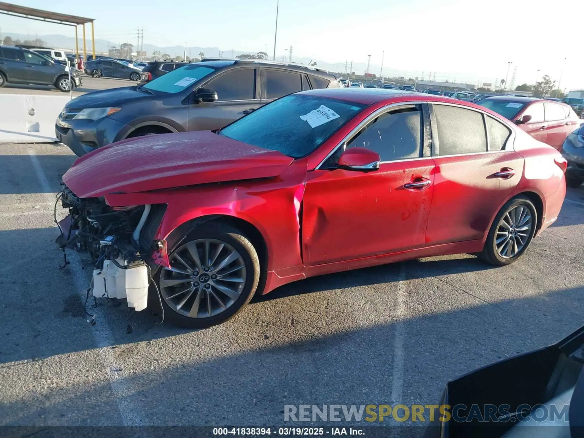 15 Фотография поврежденного автомобиля JN1EV7BPXMM705321 INFINITI Q50 2021