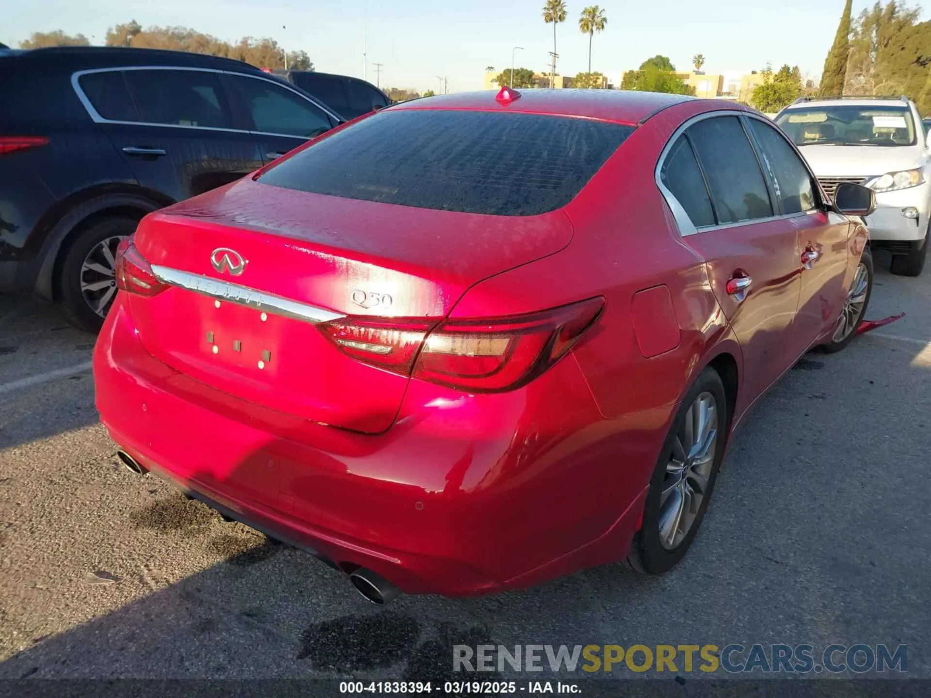 4 Фотография поврежденного автомобиля JN1EV7BPXMM705321 INFINITI Q50 2021