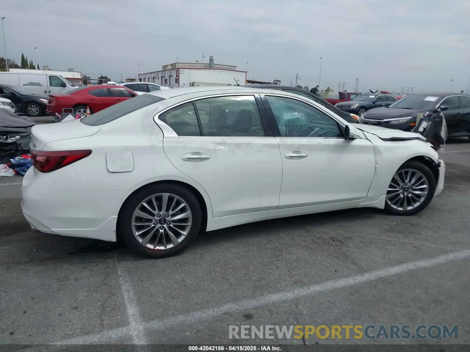 13 Photograph of a damaged car JN1EV7BPXMM705982 INFINITI Q50 2021