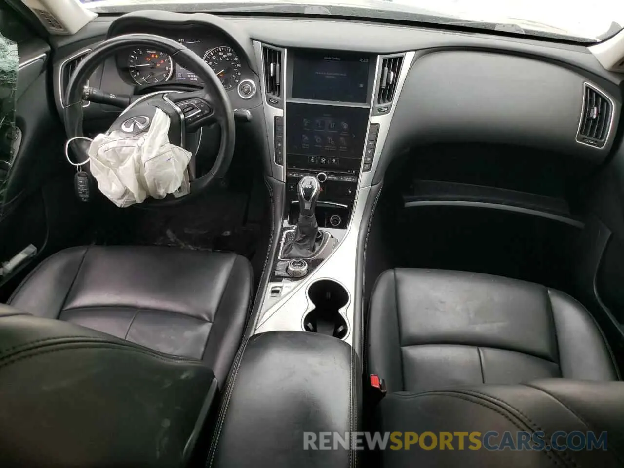 8 Photograph of a damaged car JN1EV7BPXMM706498 INFINITI Q50 2021