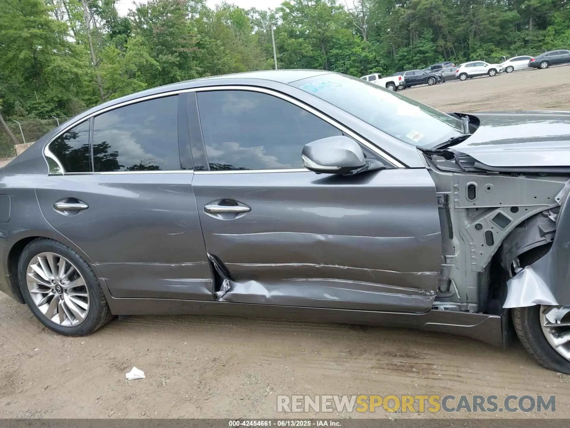 13 Photograph of a damaged car JN1EV7BR0MM753265 INFINITI Q50 2021