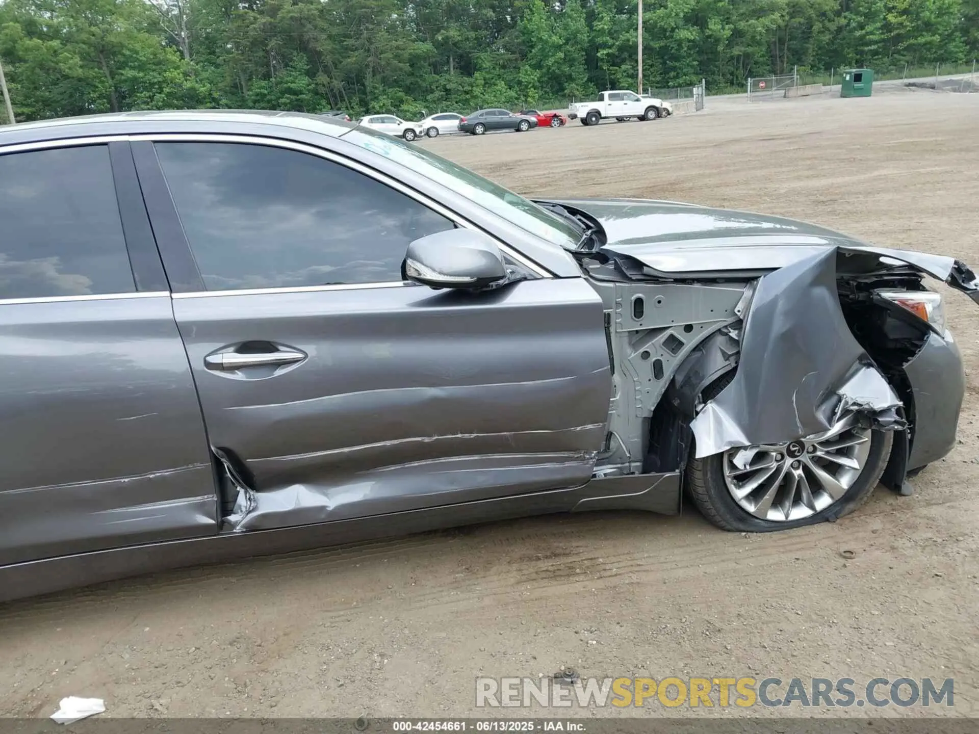 6 Photograph of a damaged car JN1EV7BR0MM753265 INFINITI Q50 2021
