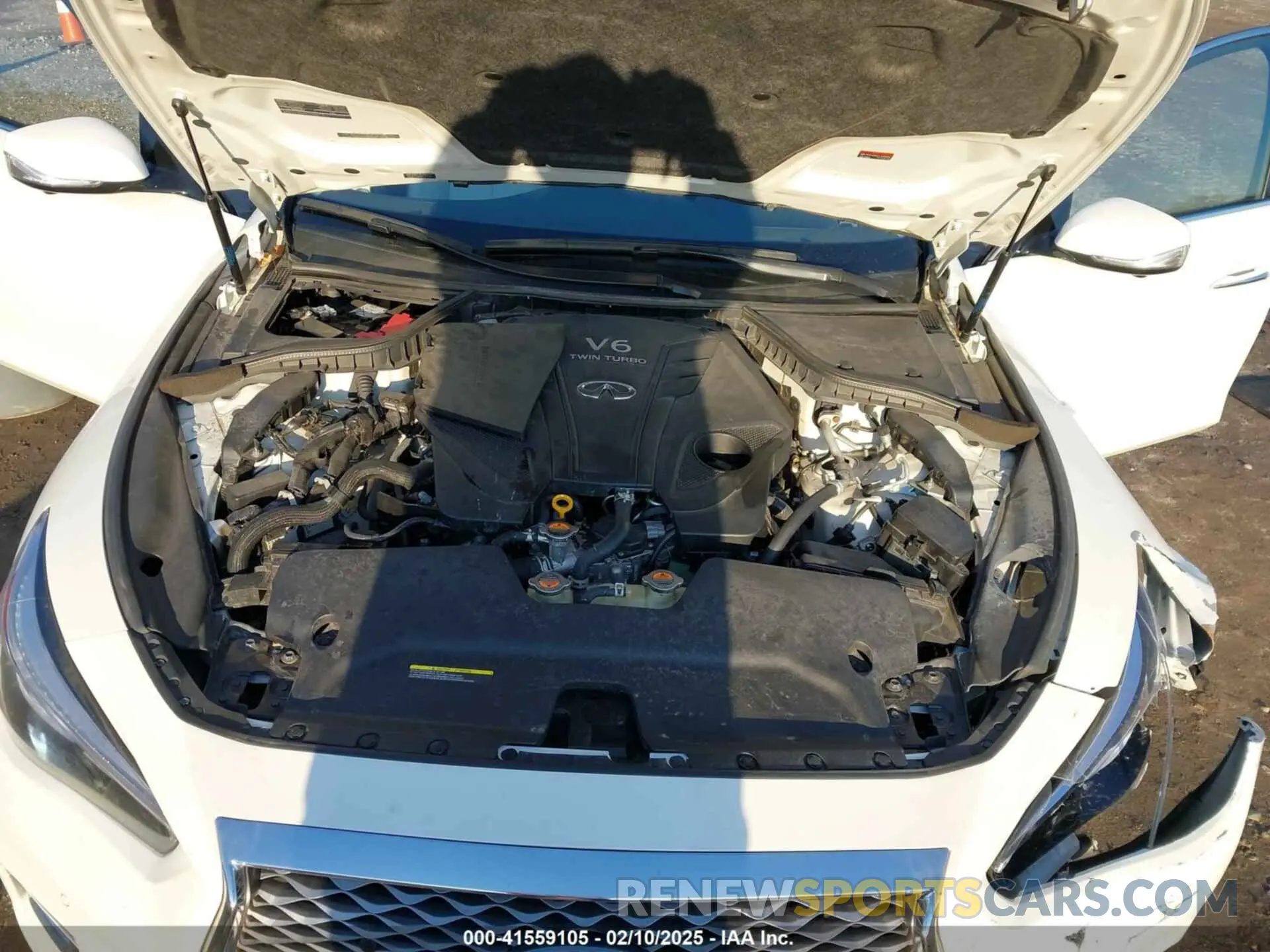 10 Photograph of a damaged car JN1EV7BR1MM755462 INFINITI Q50 2021