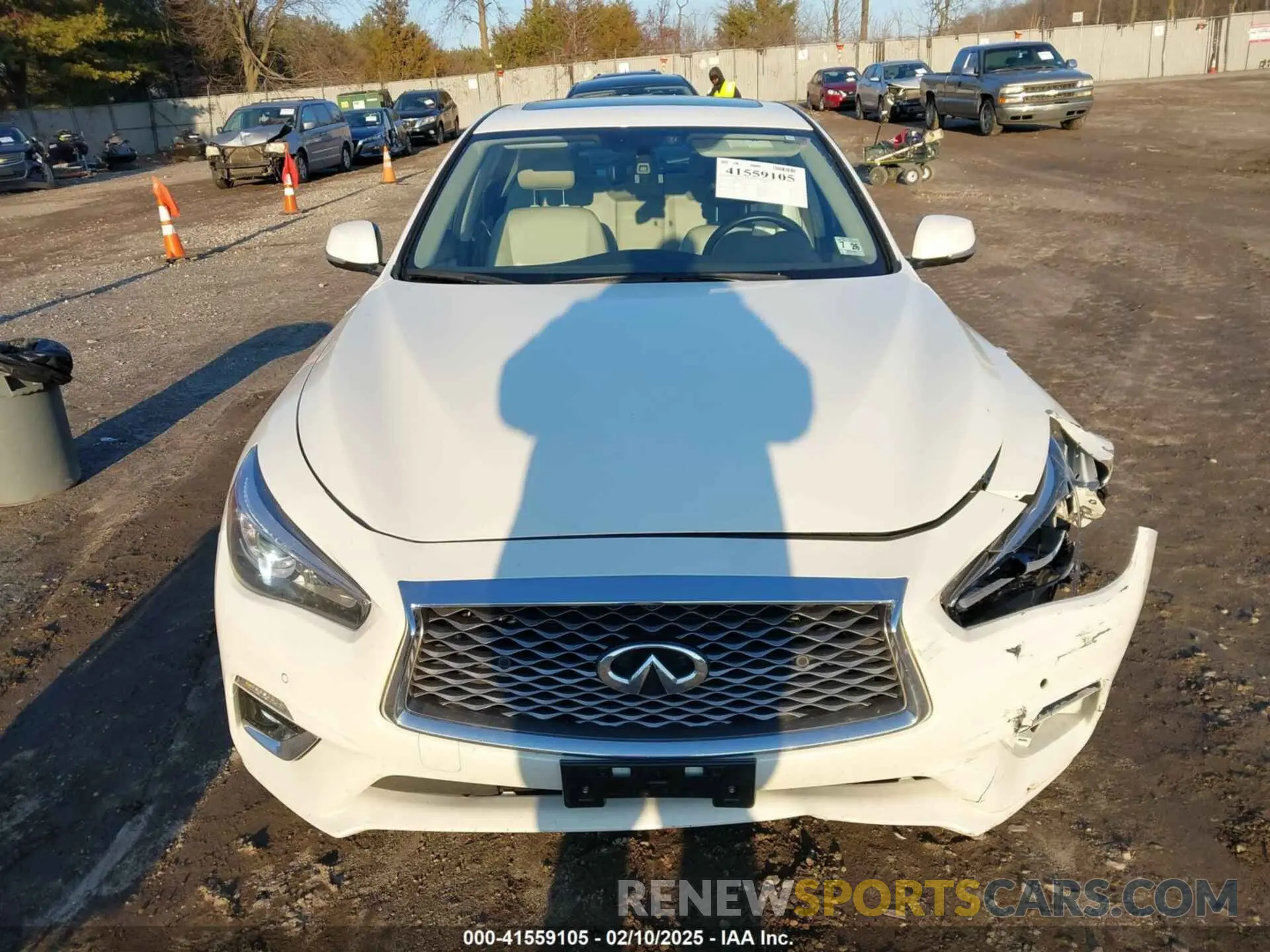 12 Photograph of a damaged car JN1EV7BR1MM755462 INFINITI Q50 2021