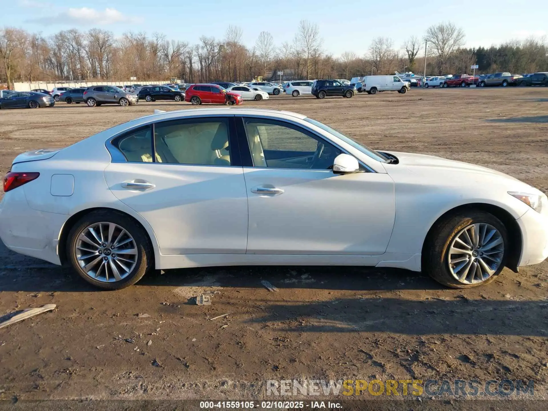 13 Photograph of a damaged car JN1EV7BR1MM755462 INFINITI Q50 2021