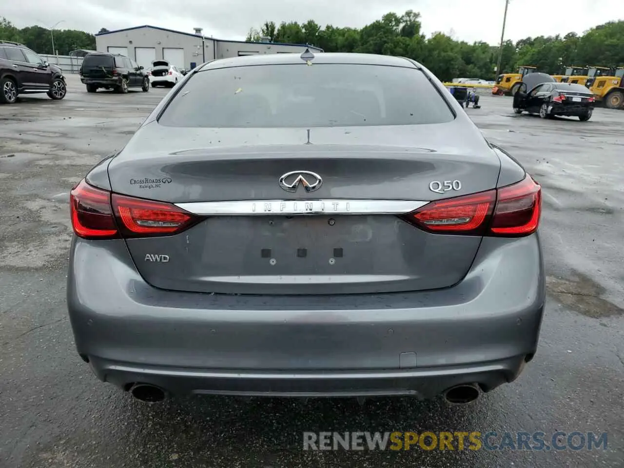 6 Photograph of a damaged car JN1EV7BR2MM751310 INFINITI Q50 2021