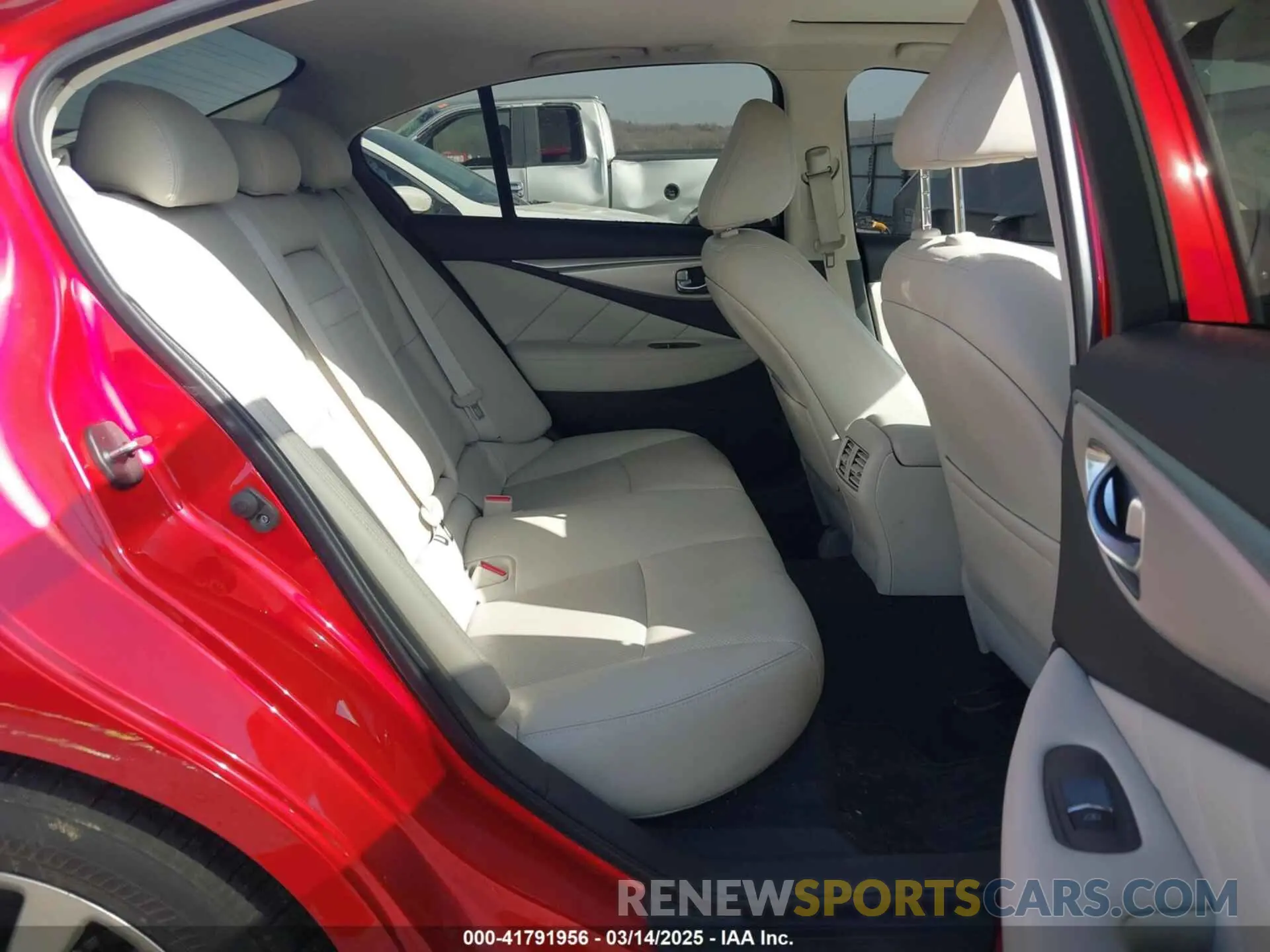 8 Photograph of a damaged car JN1EV7BR3MM750909 INFINITI Q50 2021