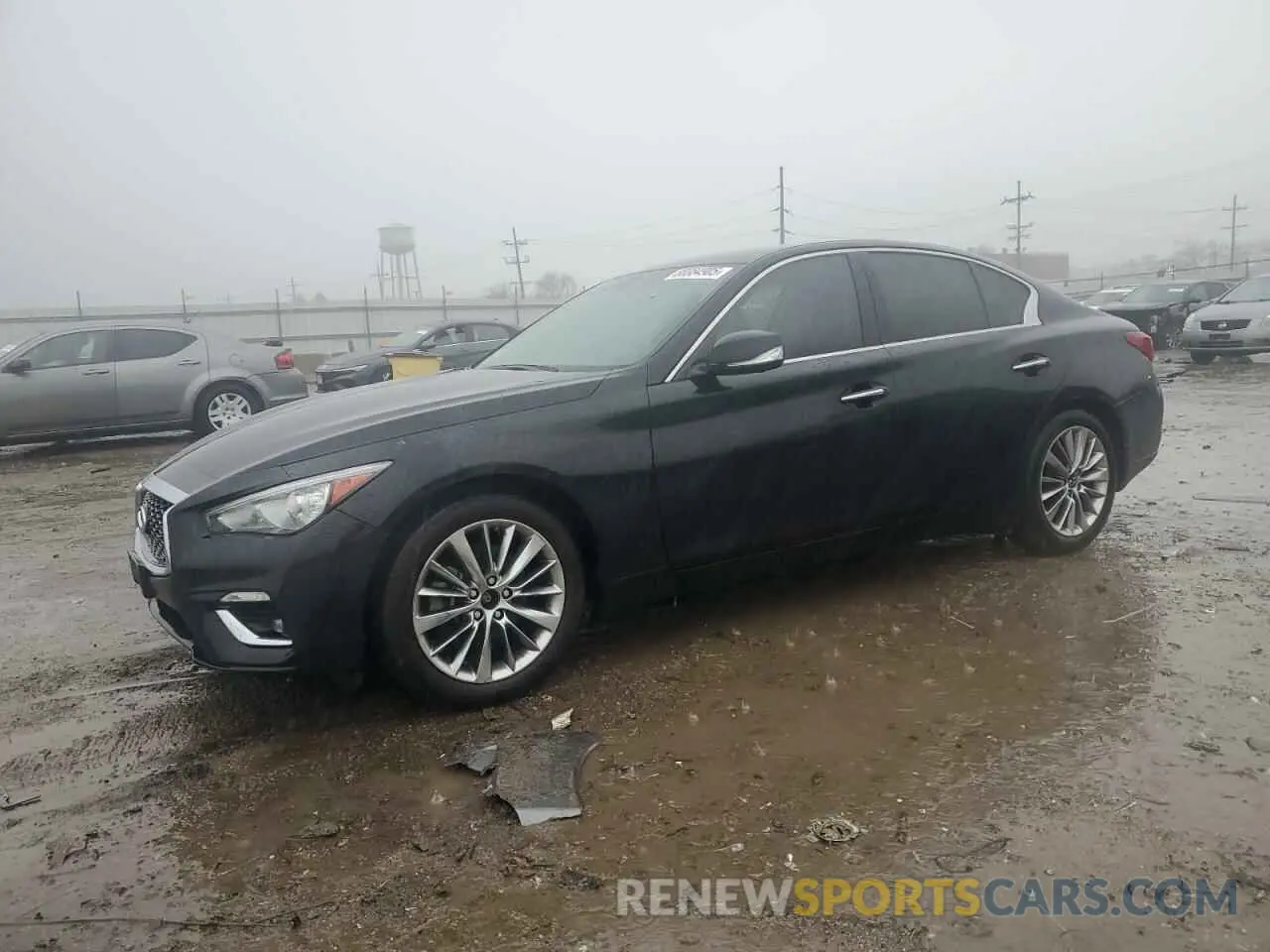 1 Фотография поврежденного автомобиля JN1EV7BR4MM751986 INFINITI Q50 2021