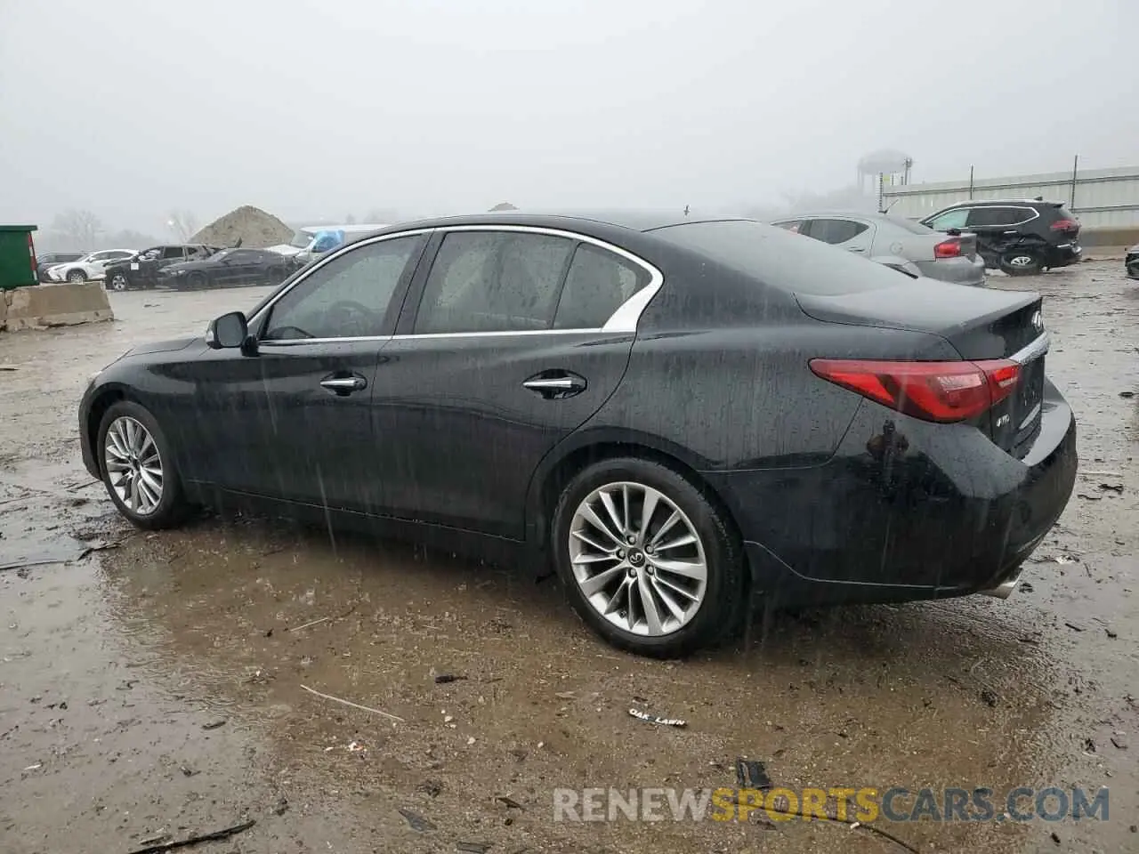 2 Фотография поврежденного автомобиля JN1EV7BR4MM751986 INFINITI Q50 2021