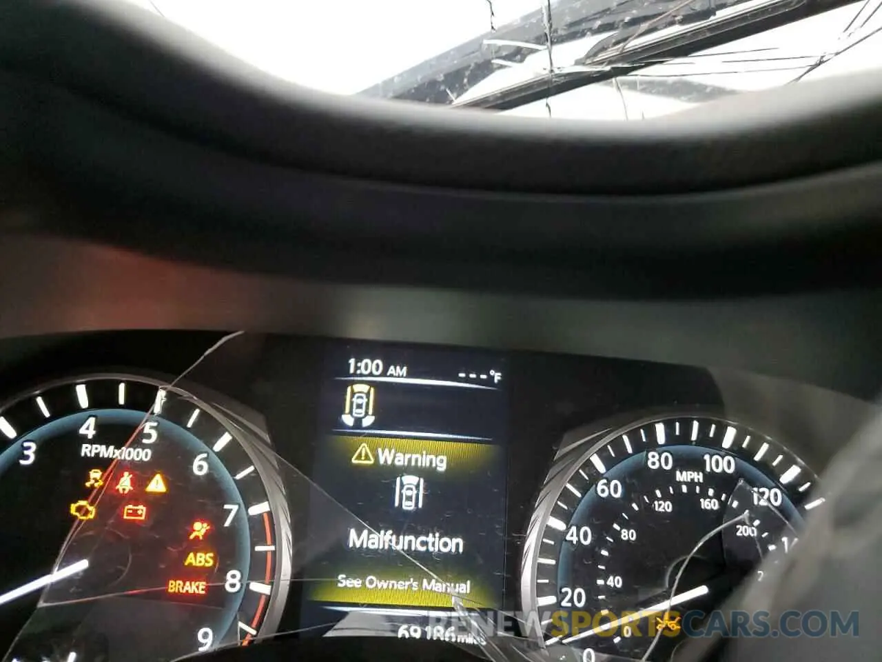 9 Photograph of a damaged car JN1EV7BR4MM752782 INFINITI Q50 2021