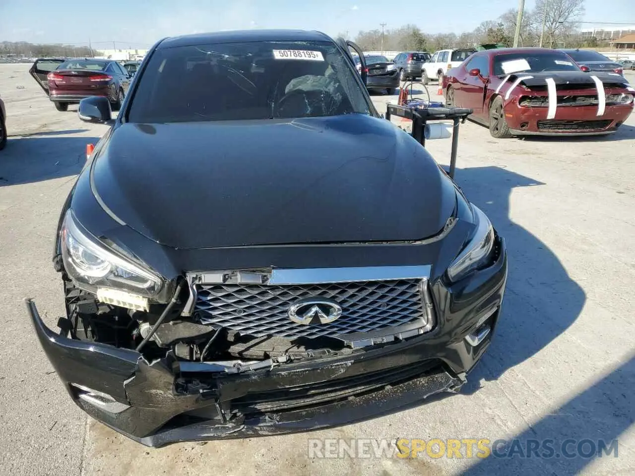 12 Photograph of a damaged car JN1EV7BR4MM756086 INFINITI Q50 2021