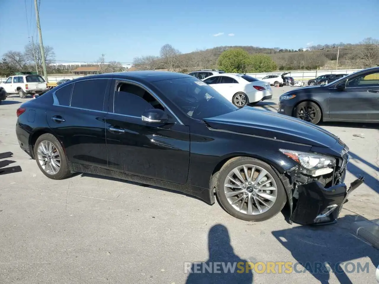 4 Photograph of a damaged car JN1EV7BR4MM756086 INFINITI Q50 2021