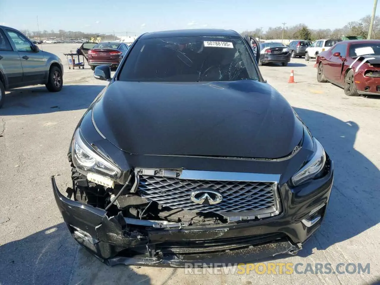 5 Photograph of a damaged car JN1EV7BR4MM756086 INFINITI Q50 2021