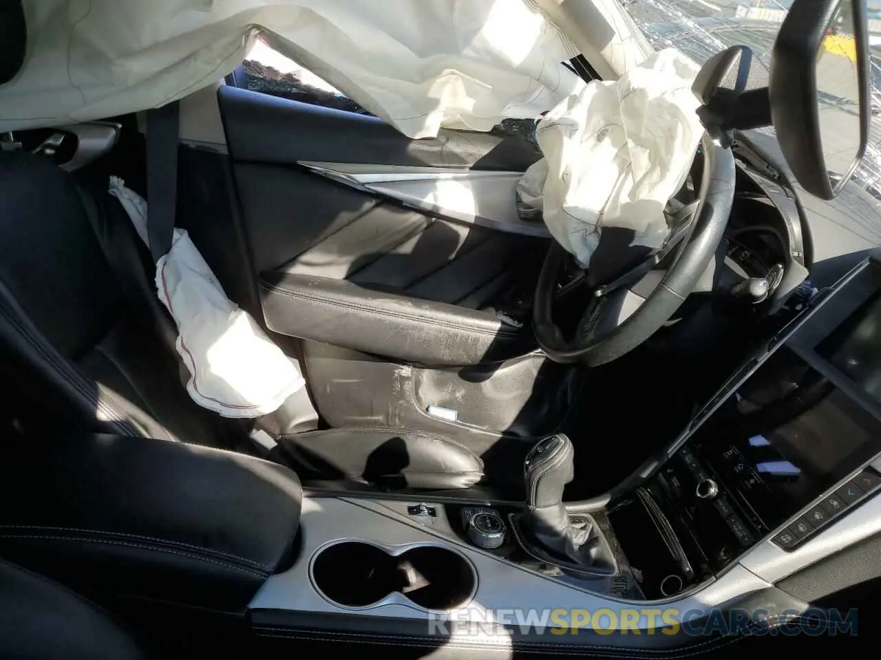 7 Photograph of a damaged car JN1EV7BR4MM756086 INFINITI Q50 2021