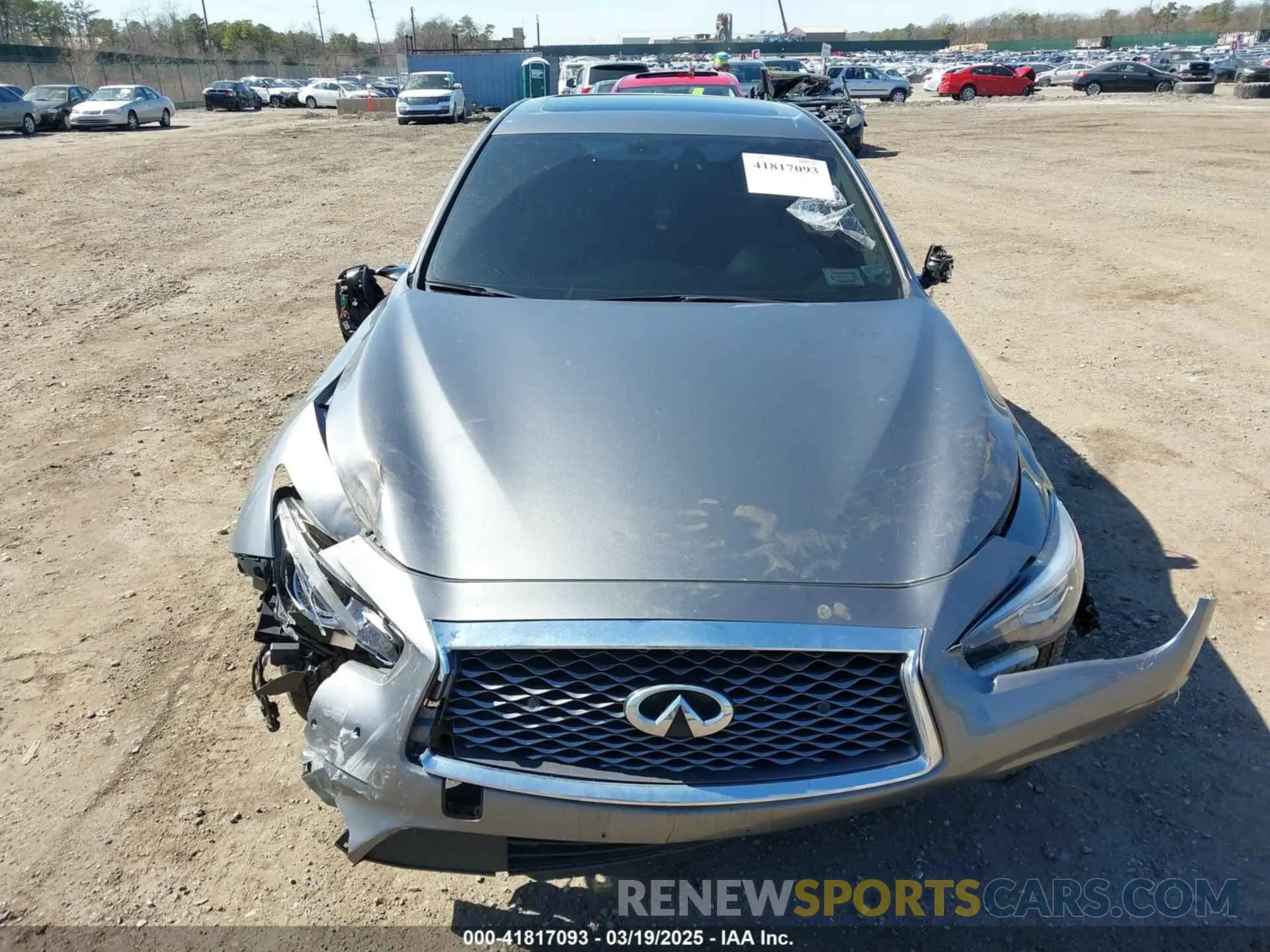 12 Фотография поврежденного автомобиля JN1EV7BR5MM751785 INFINITI Q50 2021