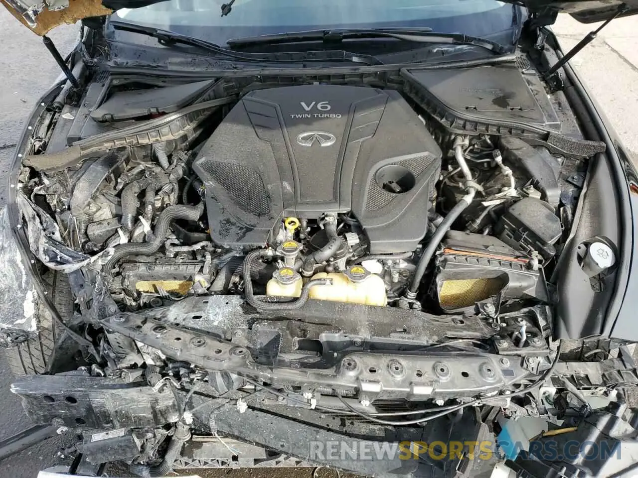11 Фотография поврежденного автомобиля JN1EV7BR6MM751133 INFINITI Q50 2021