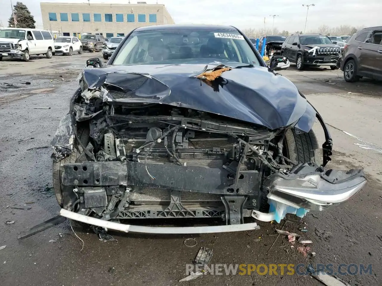 5 Фотография поврежденного автомобиля JN1EV7BR6MM751133 INFINITI Q50 2021