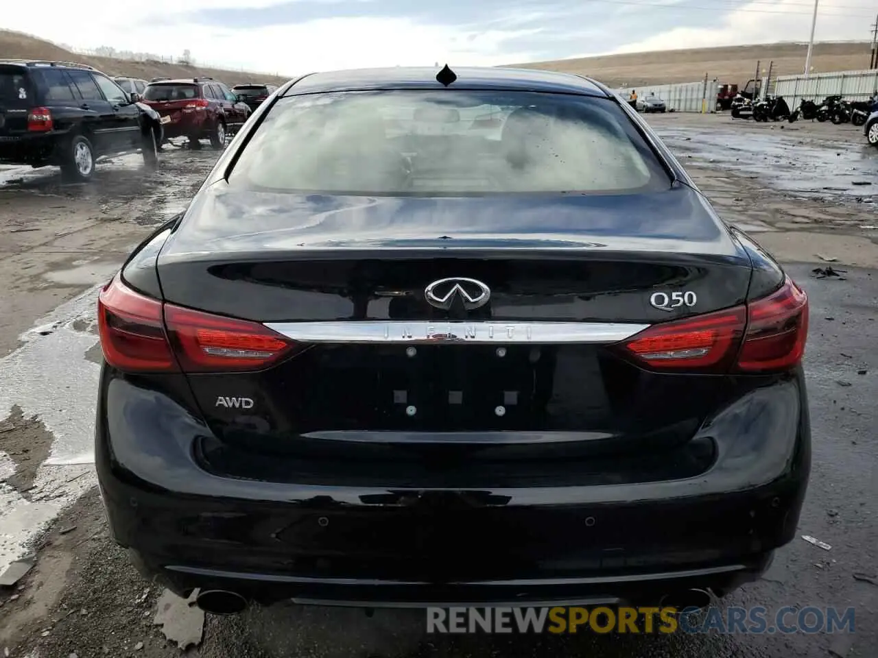 6 Фотография поврежденного автомобиля JN1EV7BR6MM751133 INFINITI Q50 2021
