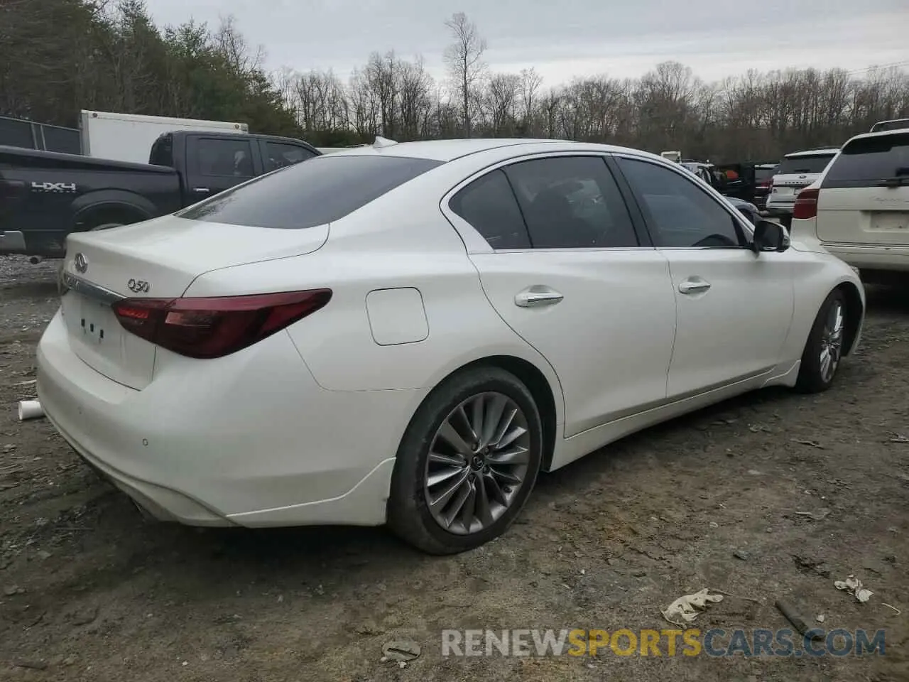 3 Фотография поврежденного автомобиля JN1EV7BR6MM752279 INFINITI Q50 2021