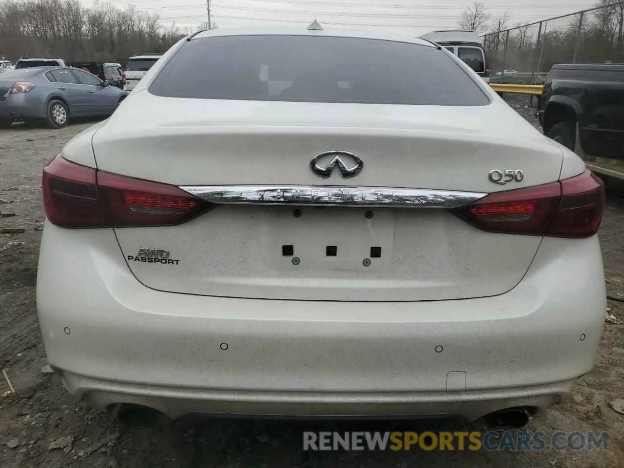 6 Фотография поврежденного автомобиля JN1EV7BR6MM752279 INFINITI Q50 2021