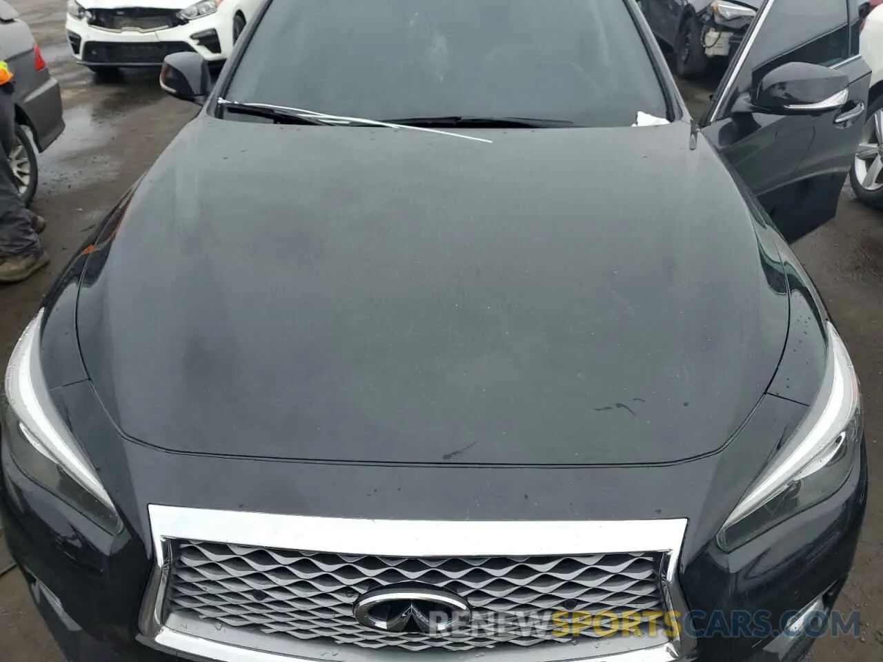 11 Фотография поврежденного автомобиля JN1EV7BR6MM752637 INFINITI Q50 2021
