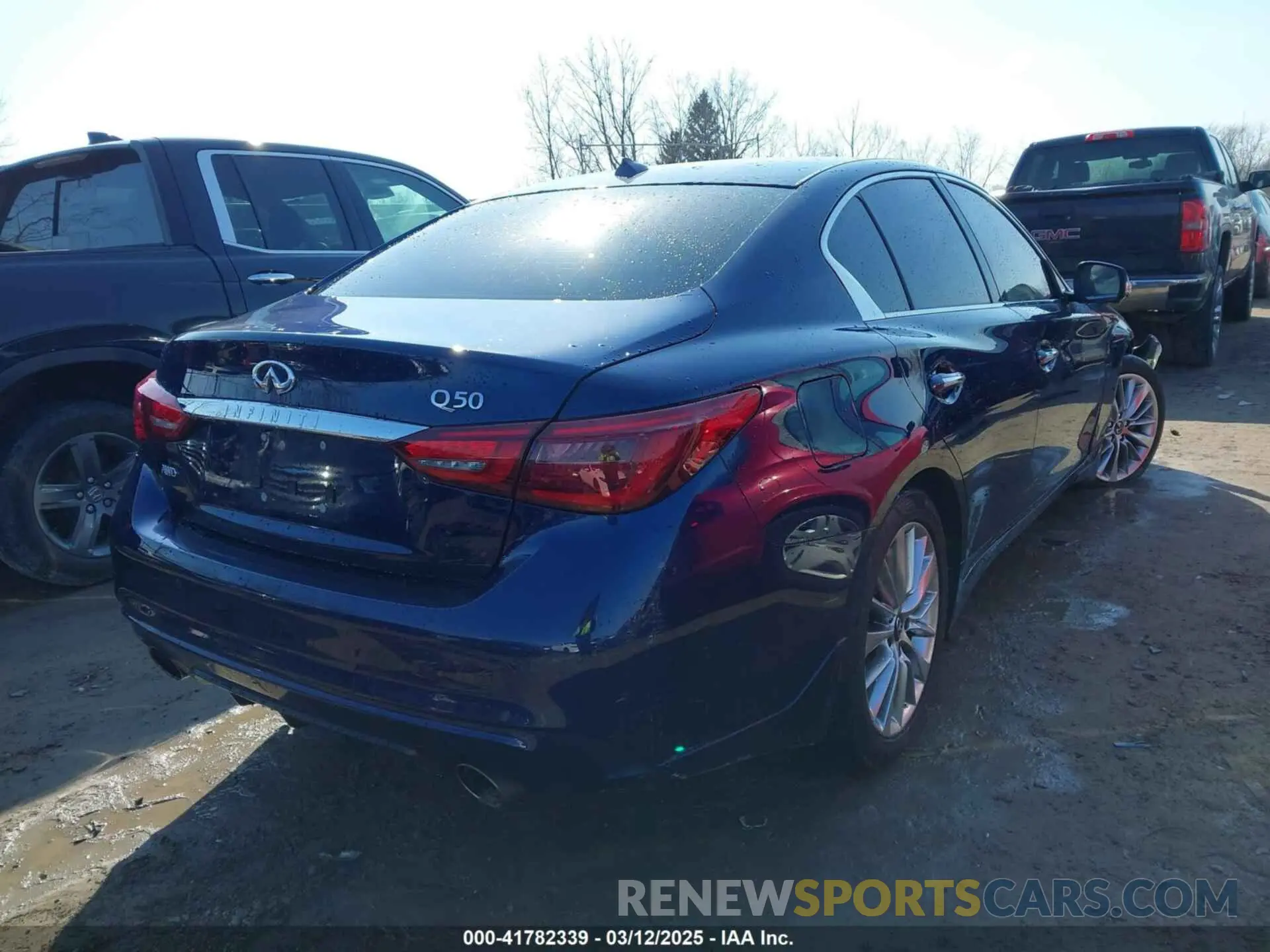 4 Photograph of a damaged car JN1EV7BR6MM755747 INFINITI Q50 2021