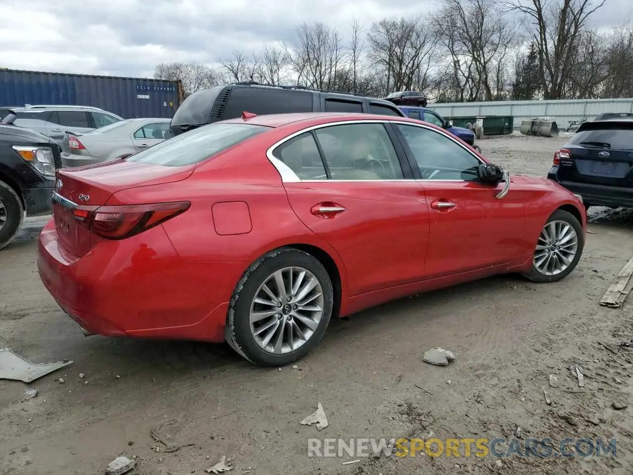 3 Фотография поврежденного автомобиля JN1EV7BR7MM751108 INFINITI Q50 2021