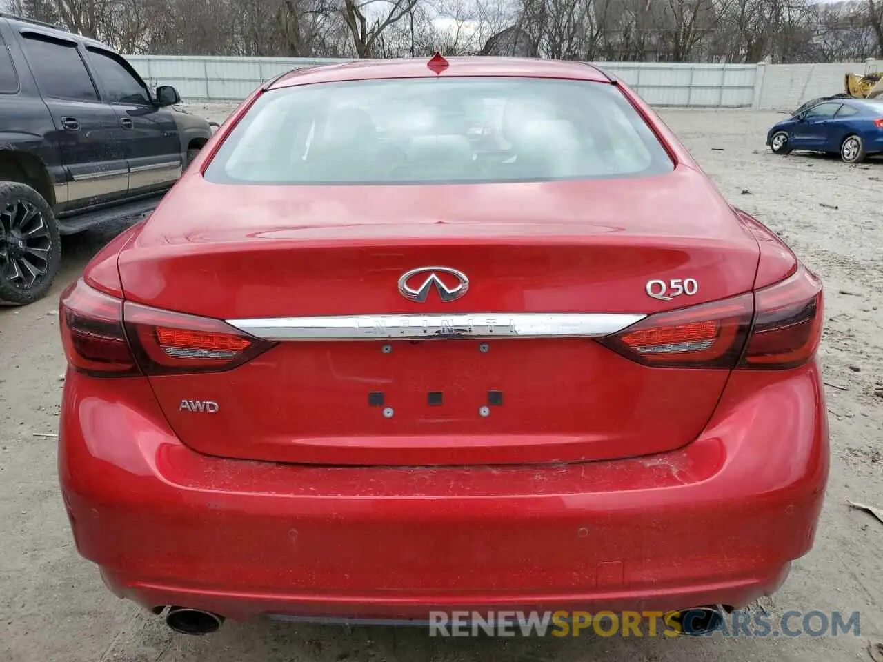6 Фотография поврежденного автомобиля JN1EV7BR7MM751108 INFINITI Q50 2021
