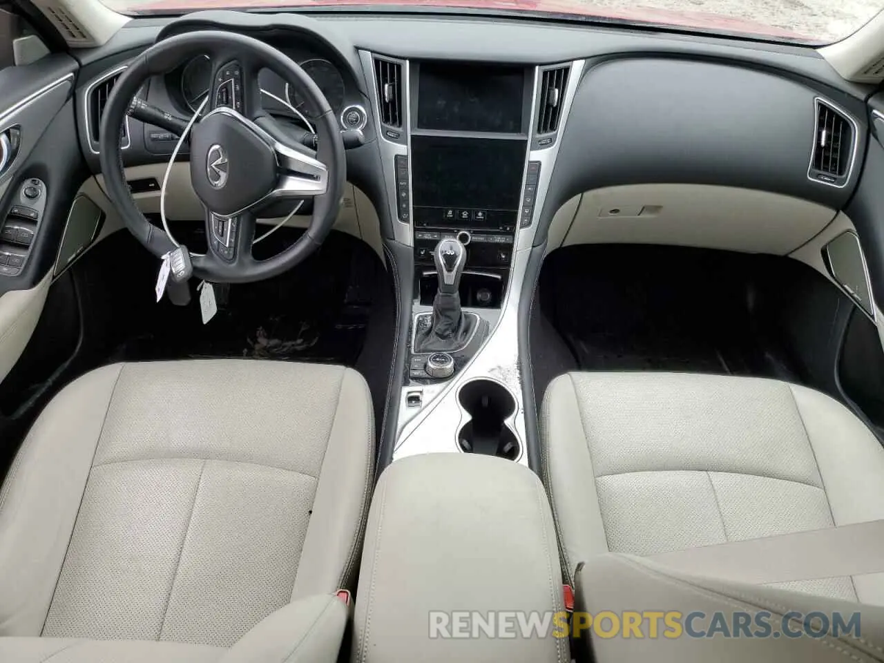 8 Фотография поврежденного автомобиля JN1EV7BR7MM751108 INFINITI Q50 2021