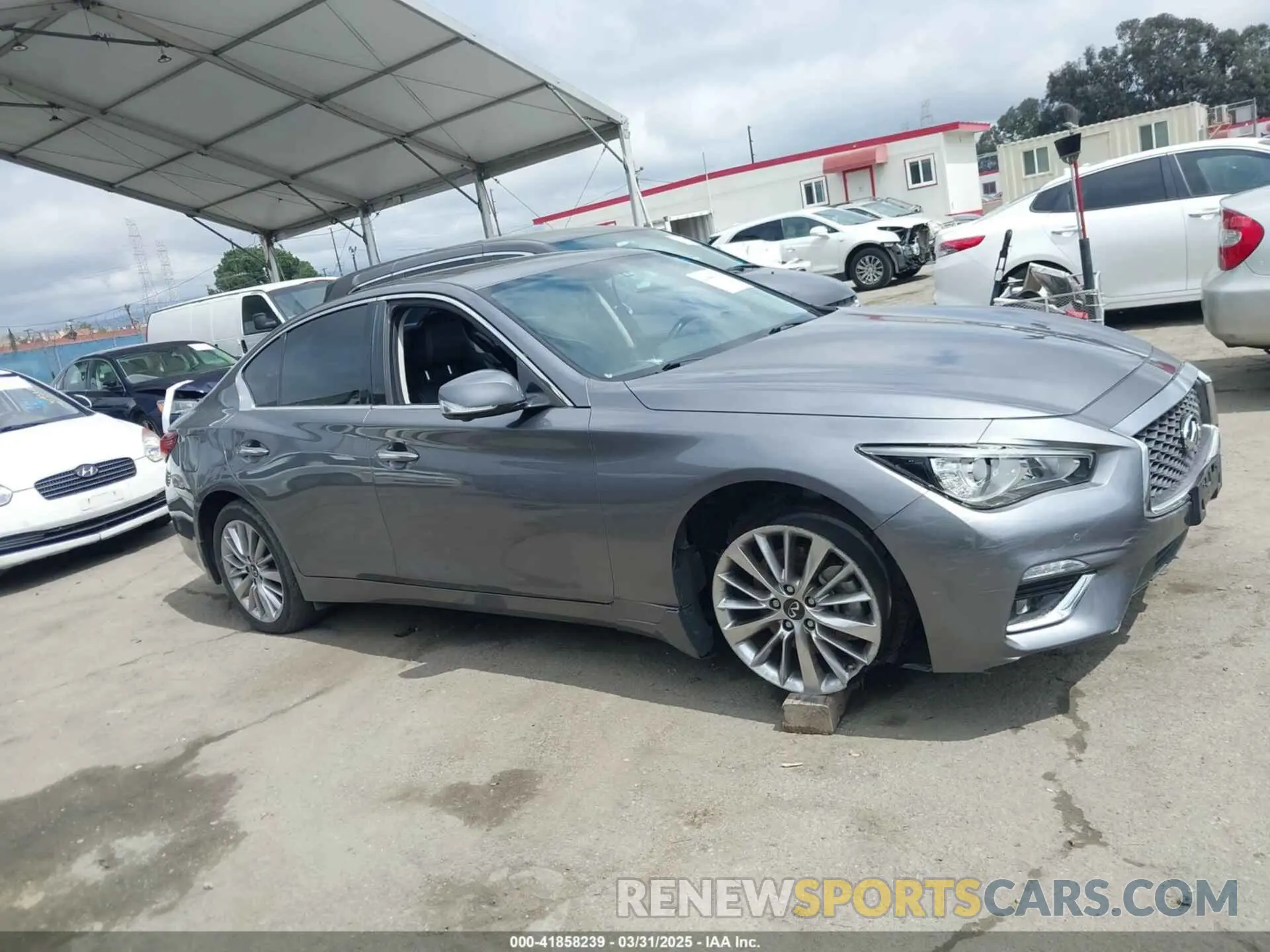 13 Photograph of a damaged car JN1EV7BR7MM751691 INFINITI Q50 2021
