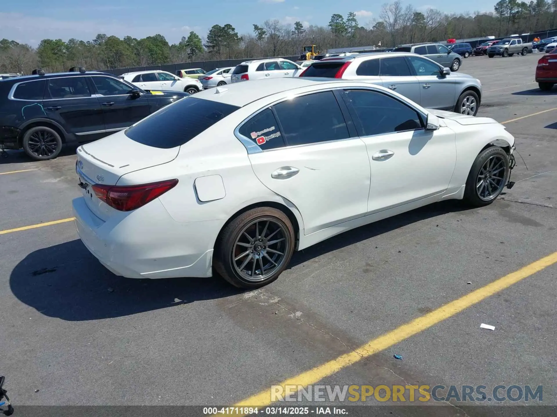 4 Photograph of a damaged car JN1EV7BR7MM754428 INFINITI Q50 2021