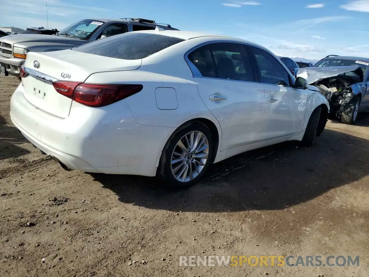 3 Photograph of a damaged car JN1EV7BR7MM754686 INFINITI Q50 2021